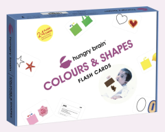 Hungry Brain Colours & Shapes Flash Card